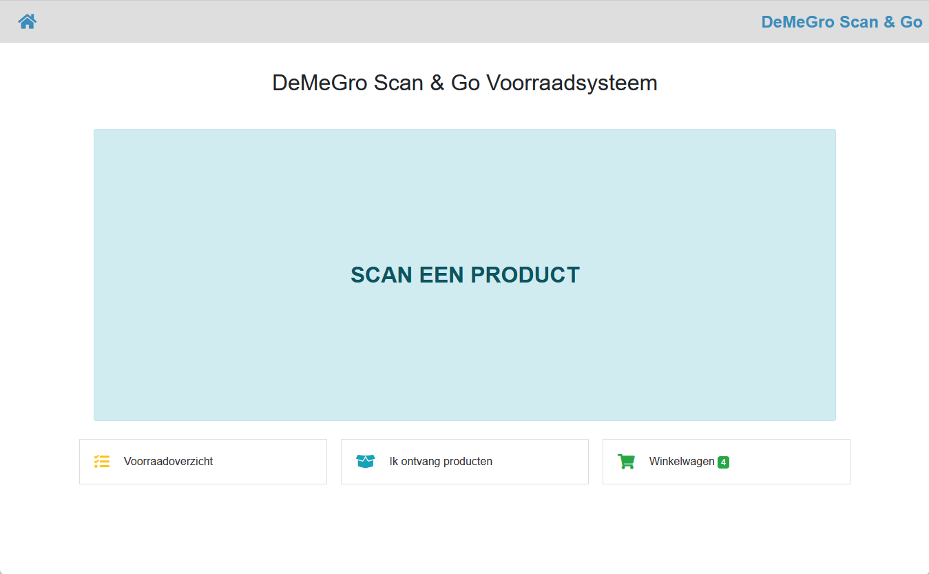 Scan & Go - Scannen product